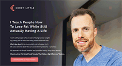 Desktop Screenshot of coreylittlecoaching.com