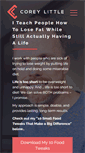 Mobile Screenshot of coreylittlecoaching.com